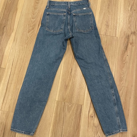 LIGHT BLUE WASH HIGH WAISTED SUNDAY BEST JEANS SIZE 23 - Picture 2 of 3